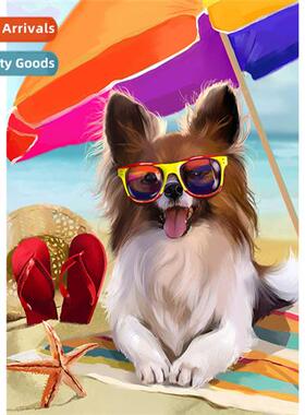 New living room hmade simple paste diamd full diamd animal s