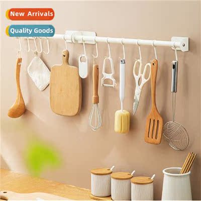 Whe Kchen Hooks Hanging Rod Rack Multifunctial Spatula Spo S