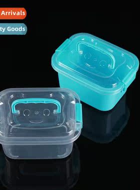 Mini storage box desktop transparent storage box wh portable