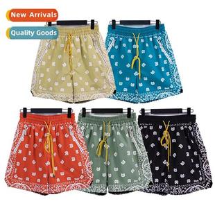 spring summer rhu High flower new cashew drawstring versi
