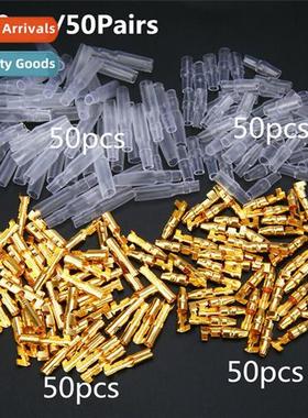 200pcs 4.0 Bullet Male  Female Docking Terminals Cnector Col