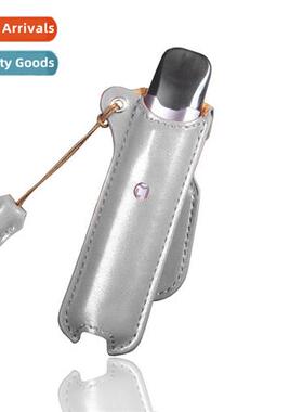 适用Leumi LAMI Dust Leather Case Small Cigarette Leather Cas