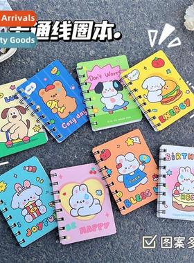 New high-color notepad A7 words student coil notebook cute c