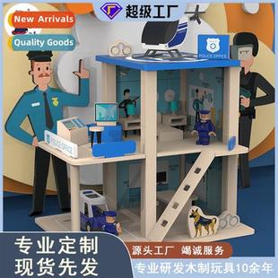 playing role firefighter puzzle Early simulati childhood