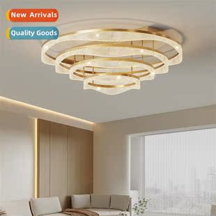 Modern simple living room lamp atmosphere Scinavian light lu