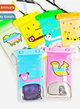 Outdoor Rafting Cell Phe Waterpro Bag Carto Pattern Waterpro