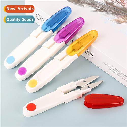 Sewing Small Scissors Origin Colorful Transparent Wh Cover S