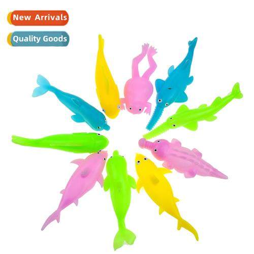 Decompressi catapult crocodile fun toys finger darts ocean c