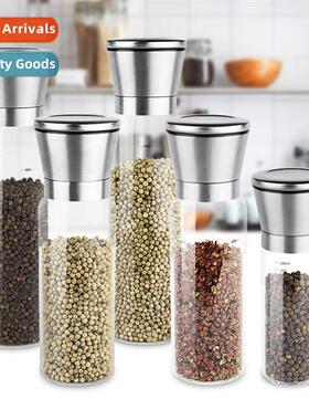 High borosilicate glass pepper grinder manual ceramic core h