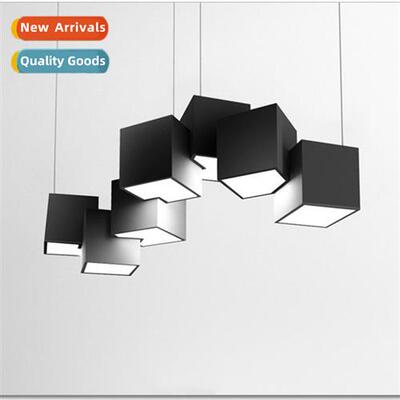 Scinavian dining table art chelier creative  lg Rubiks cube