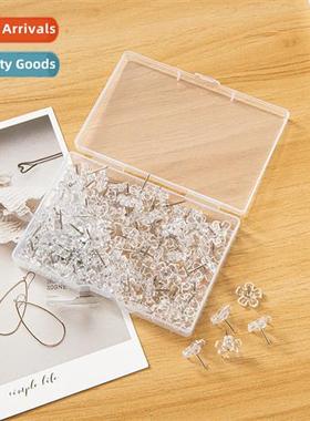 Transparent I-beam pegs  pins stainless steel hmade tacks  p