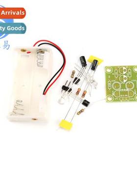 Simple LED flashing circu k/transistor Multi-Harmic Oscillat
