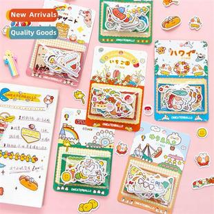 Korean versi   decorative hbook stickers cute carto hbook di
