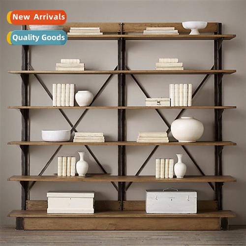 Scinavian simple shelves rustic household storage rack ir do