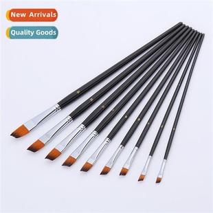 Oblique Edge Nyl Painting Oil 9pcs Hair Statiery