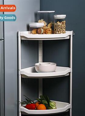 Kchen Bathroom Corner Triangle Shelf Plastic Creative Model