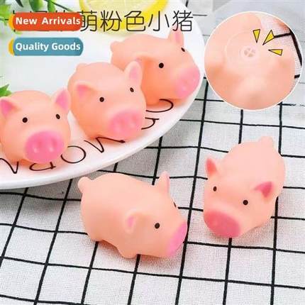 Creative doughnut piglet animal pinch music decompressi comp