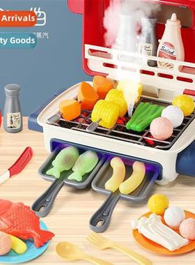 New childrens intelligent spray kchen toys play house cookin