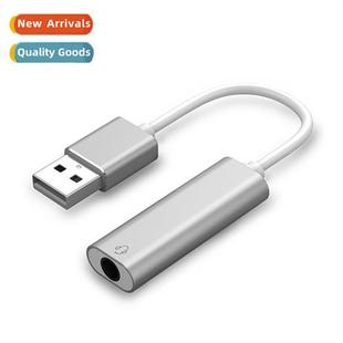 7.1 aluminum alloy USB external card notebook computer sound