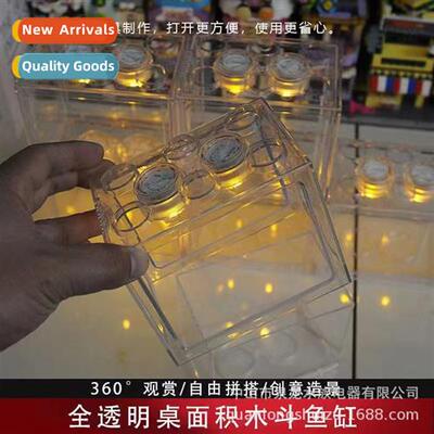 Thailand fighting fish aquarium mini desktop eco-bottle high