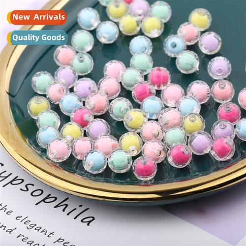 diy hmade beading materials weaving beads loose beads 8mm in