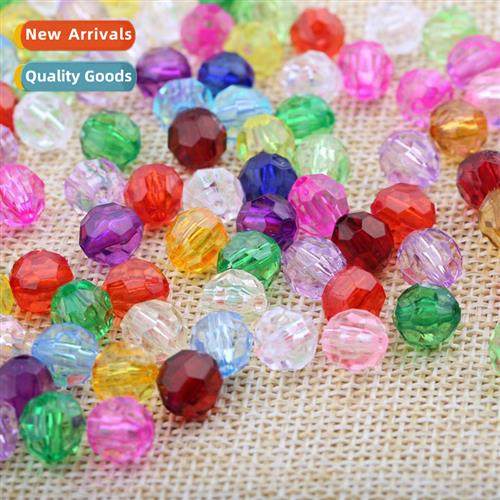 diy hmade beading material package acrylic beads 16MM transp