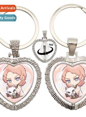 Manga Q Ghost Destructi Blade Glass Round 360 Degree Rotatin