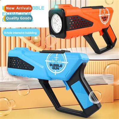 8 holes automatic bubble gun children hheld bubble machine h