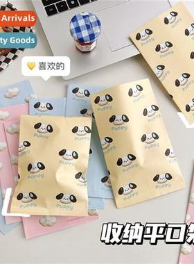 Cute carto pattern gift paper bag baking small objects stora