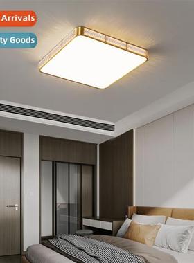 Guangdg Zhgshan all copper modern simple square bedroom ceil