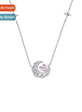 Fantasy dream heart mo necklace female summer light luxury i