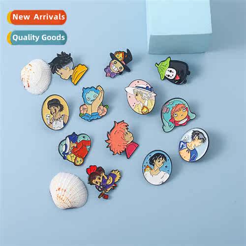 Japanese anime peripheral badge carto character avatar peplu