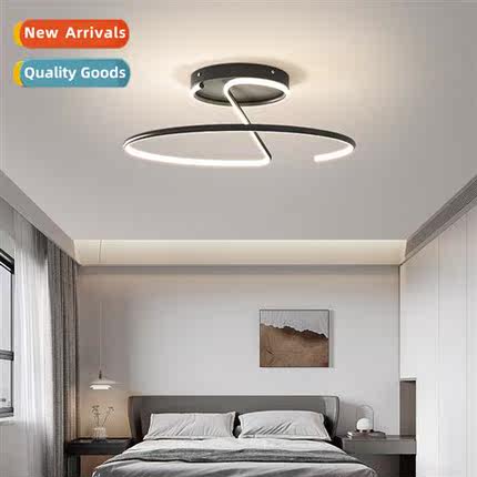 Modern minimalist bedroom master light round advanced  led c