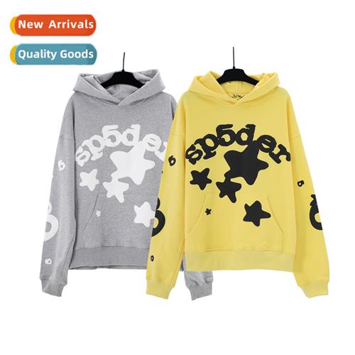 Pentagram Sp5der Terry Sweatshirt 555555 Pink Hoodie Hoodie