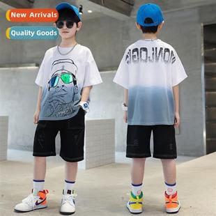 childrens short middle summer and set new shorts sleeved
