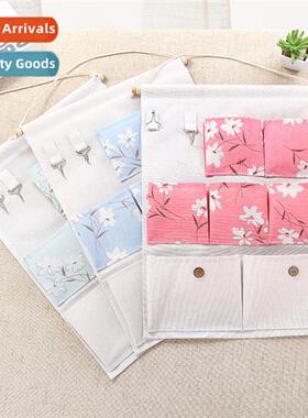 Cott linen door hanging key organizer fabric waterpro hangin