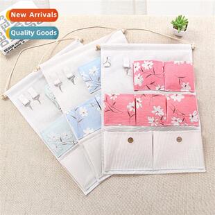 Cott linen door hanging key organizer fabric waterpro hangin