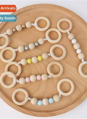 Model baby fness toys, baby teething beech wood teething sti