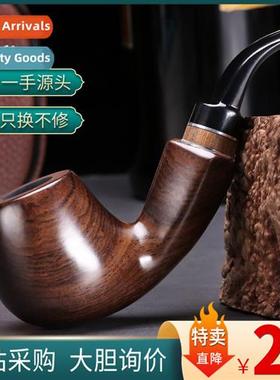 Extra ring hammered eby pipe Polished curved 9mm filter flue