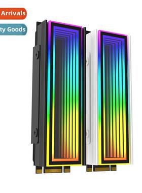 Mirror in  snow chassis SSD efficient cooling vest ARGB dazz