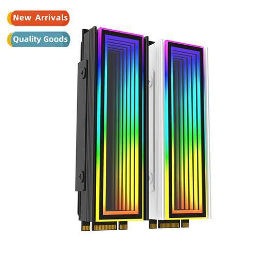 Mirror in  snow chassis SSD efficient cooling vest ARGB dazz