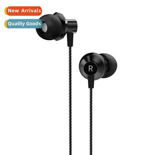 In-ear headphes high noise isolati anti-noise cell phe compu