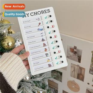 -discipline punch card diy daily planner ins style self-disc