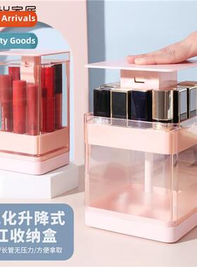 Desktop Organizer Plastic Lipstick Case Multi-compartment Li