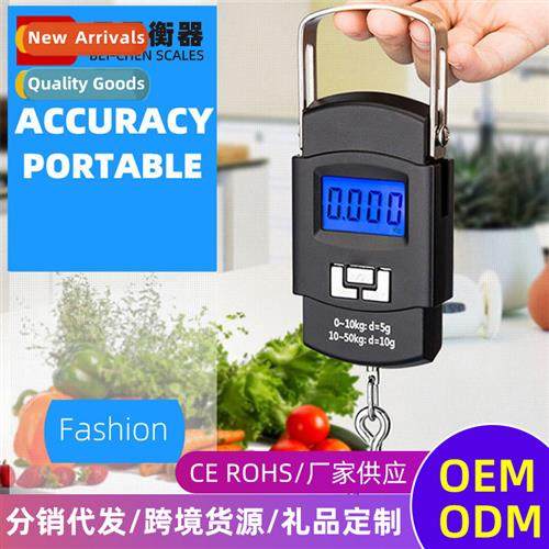A08 electric hheld weighing mini hanging structure scale 50k