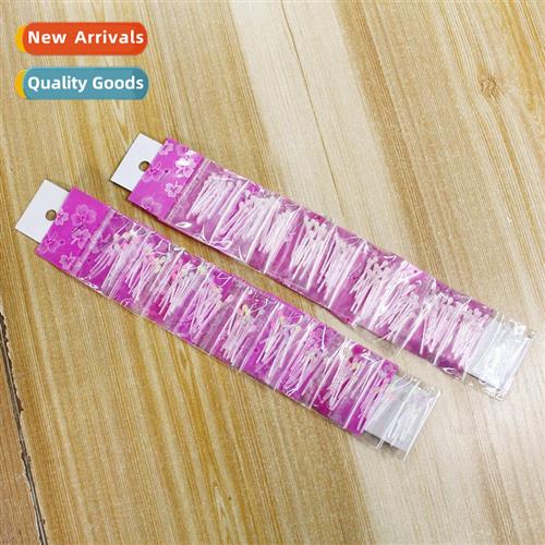 Plastic glue needle ear stick anti-allergy plastic earrings