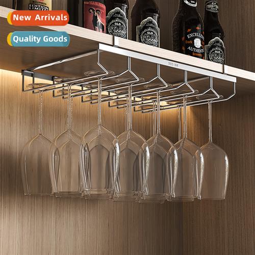 Wine glass rack upside down household creative hanging wine