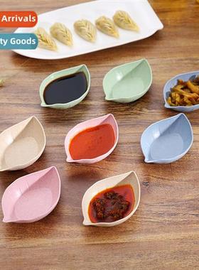 Home wheat straw leaves cdiment dish kchen multi-purpose sma