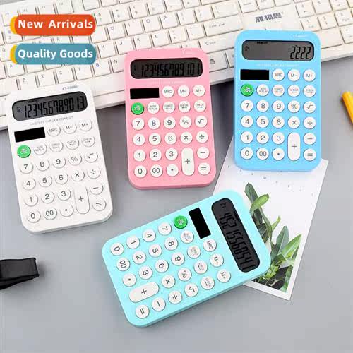 2023 new candy color mini calculator cute simple portable ca