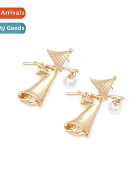 temperament rustic style cute scarecrow earrings fashi simpl
